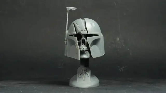 Mandalorian Trophy — modelo 3D