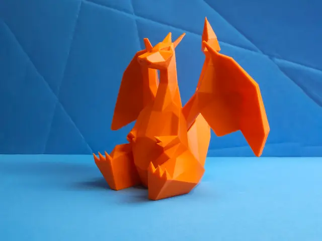 Charizard Low-Poly Pokemon — modelo 3D