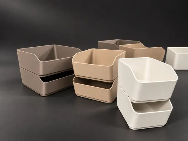 FORMA Box – Stackable Storage System with Inserts — modelo 3D