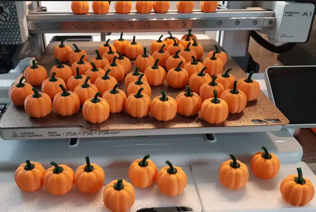 Mini Pumpkin (Thanksgiving/Halloween) — modelo 3D