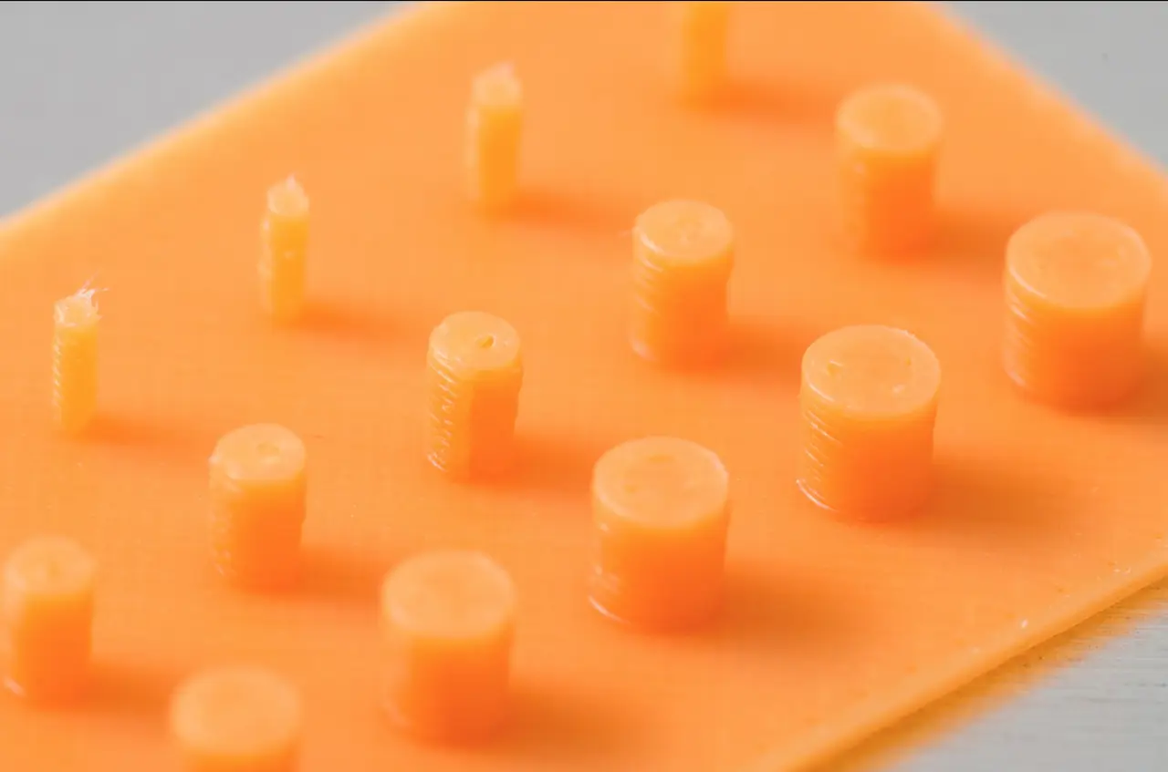 Hole / Column Test Print (Customizable) — modelo 3D