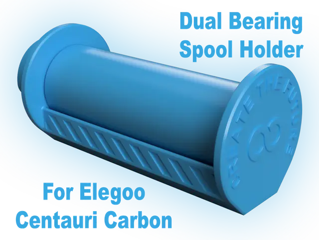 Bearing Spool Holder for Elegoo Centauri Carbon — modelo 3D