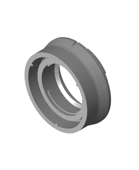 Nikonos 35mm lens to Nikon Z Mount adapter — modelo 3D