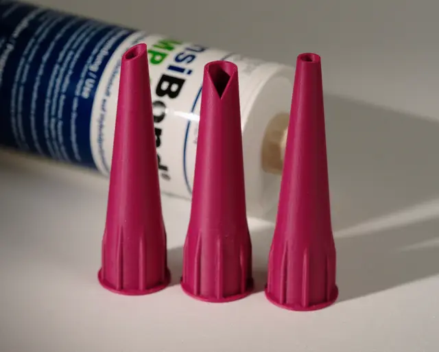 Cartridge Nozzle Set for 1K Cartridges (Standard, 30° & Triangular Bead) — modelo 3D