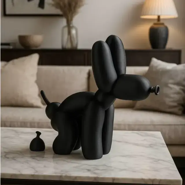 Balloon Dog Poop Sculpture — modelo 3D