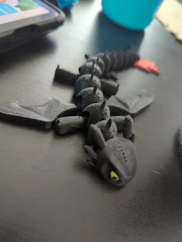 Articulating Toothless Toy — modelo 3D