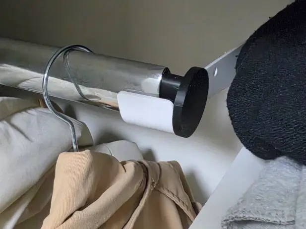 Wardrobe Rail End Cap — modelo 3D