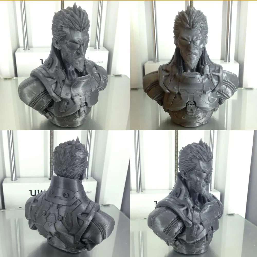 Deus Ex Mankind Divided Jensen Bust — modelo 3D