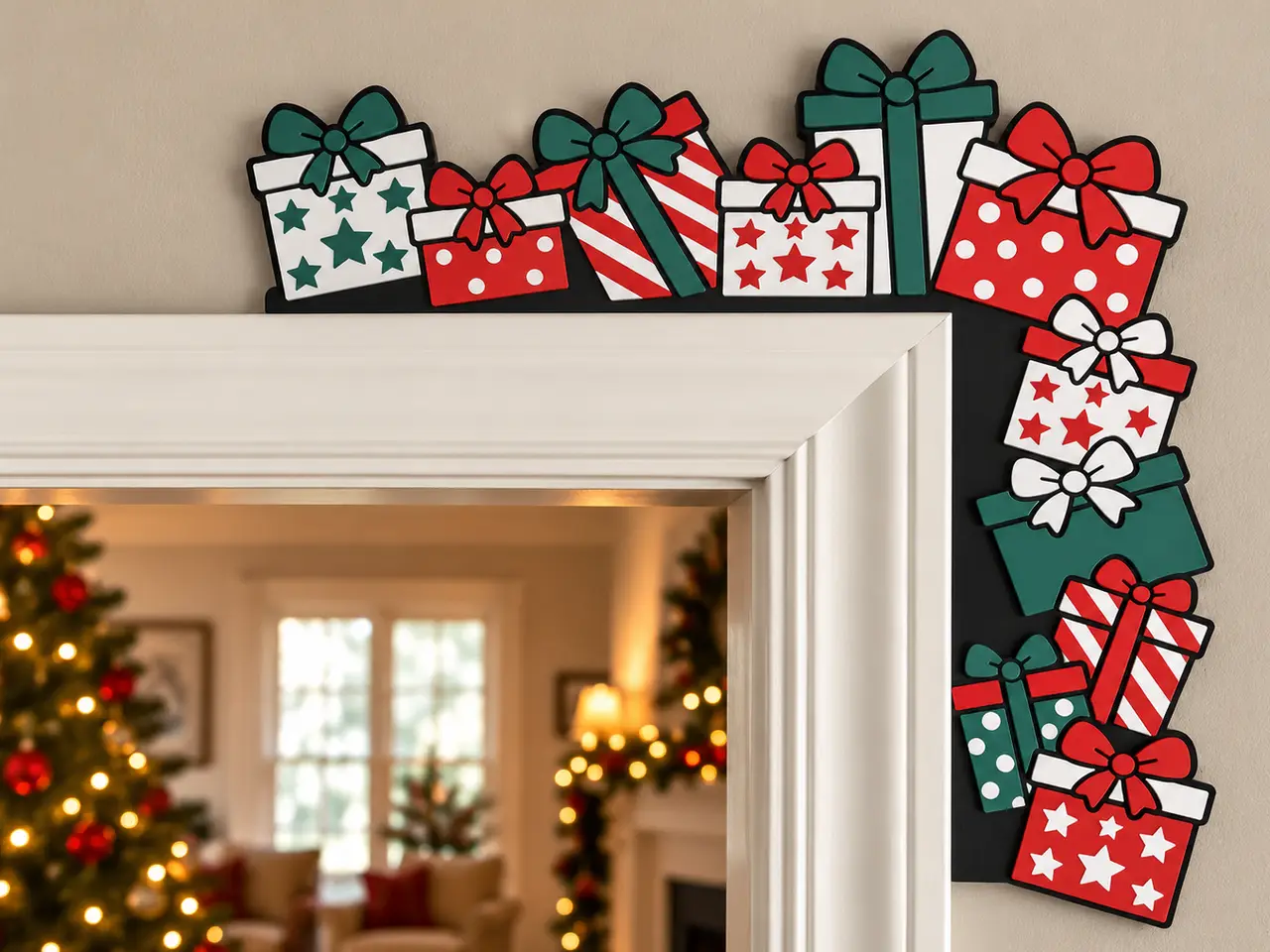 Presents Corner Decor — modelo 3D