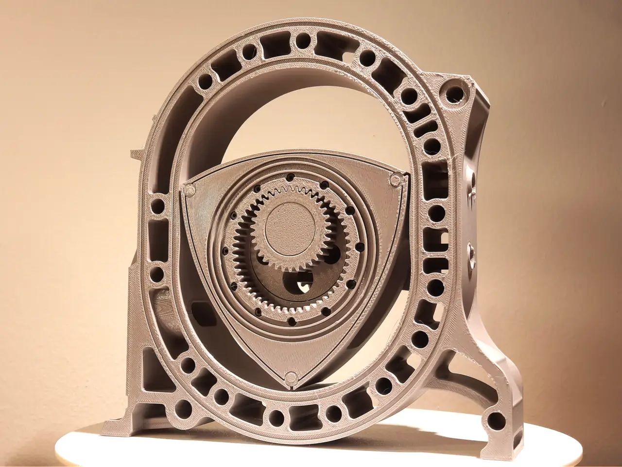 Wankel engine - Manual drive — modelo 3D