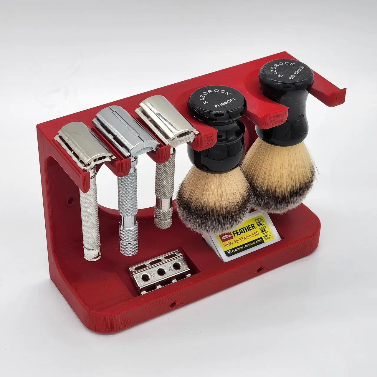 3 Razor 2 Brush Stand — modelo 3D