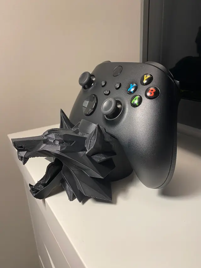 Witcher wolf controller holder — modelo 3D