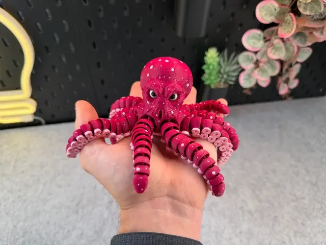 Articulated Octopus — modelo 3D