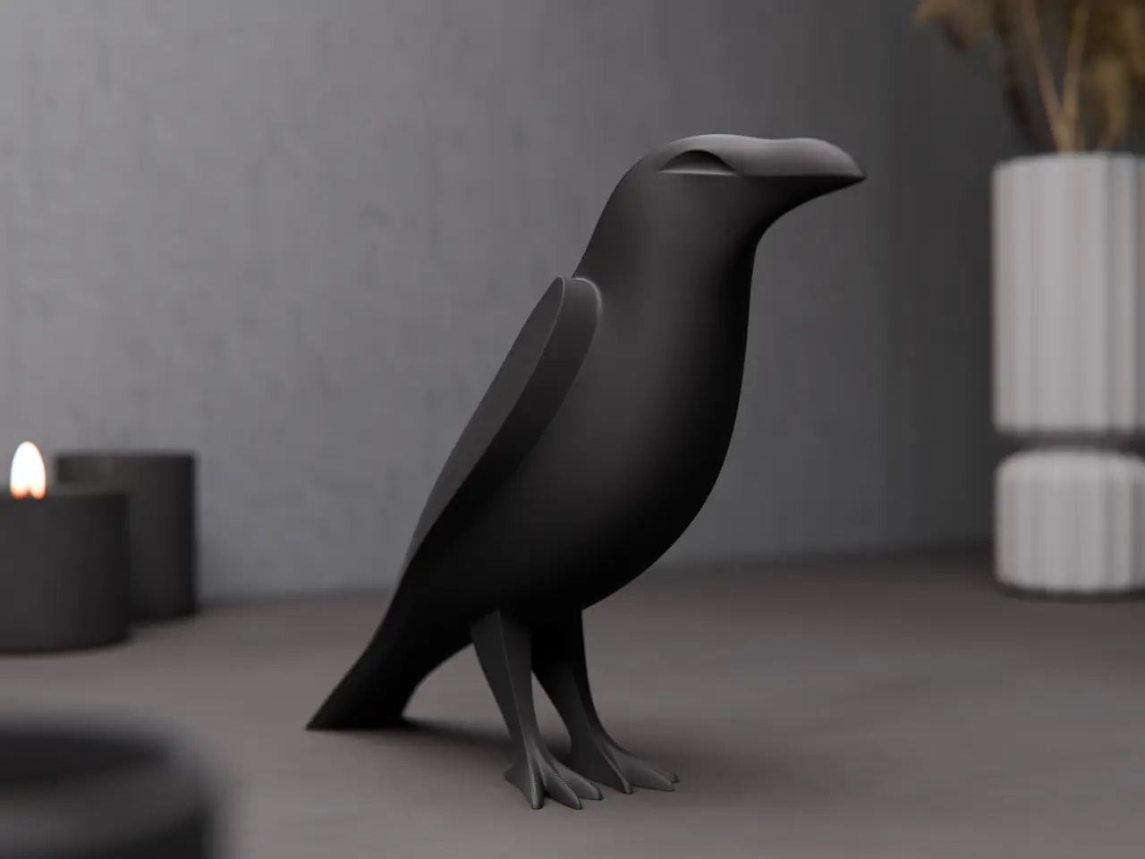 Crow — modelo 3D