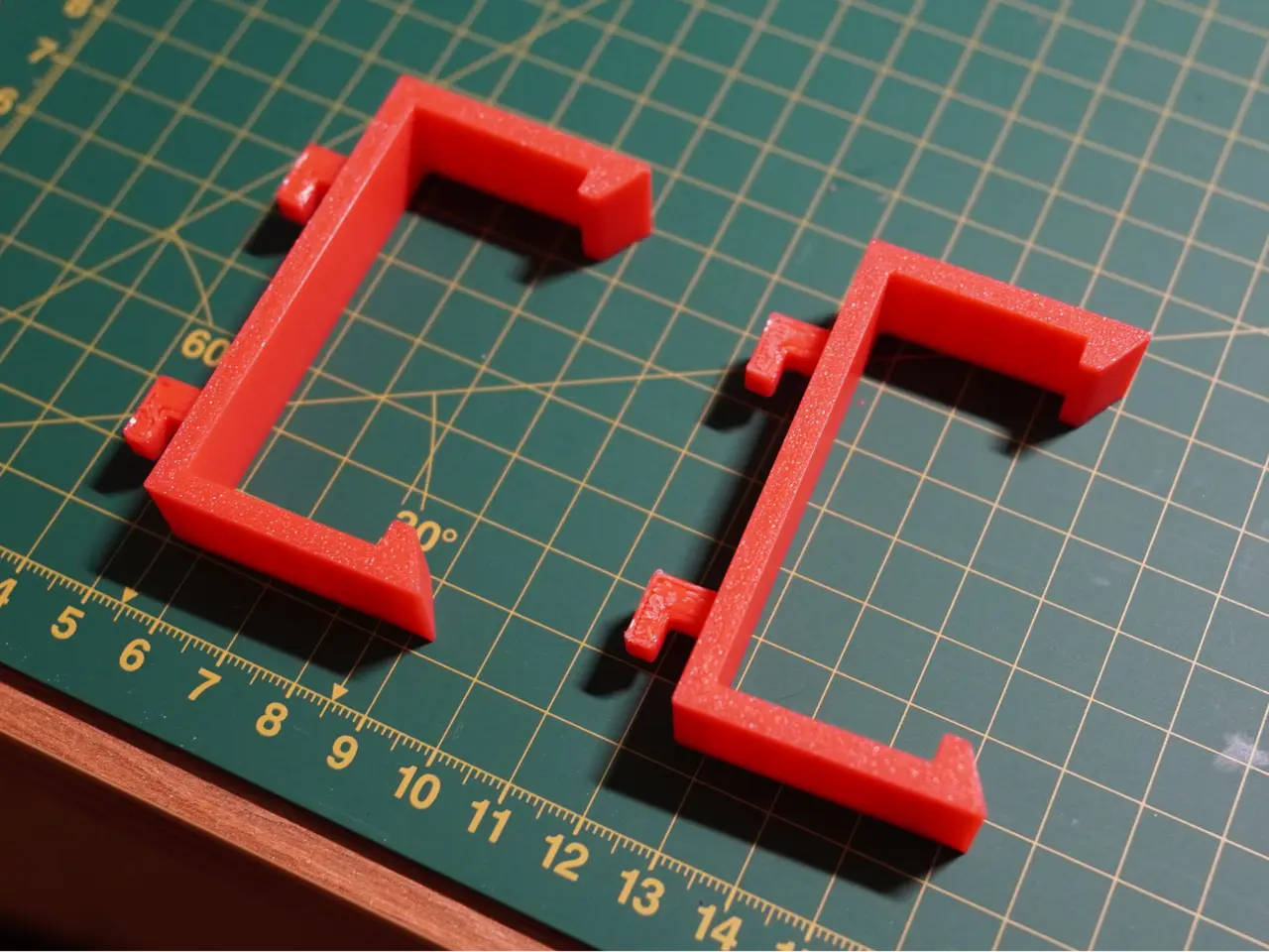 Ikea Skadis - UK power strip clips — modelo 3D