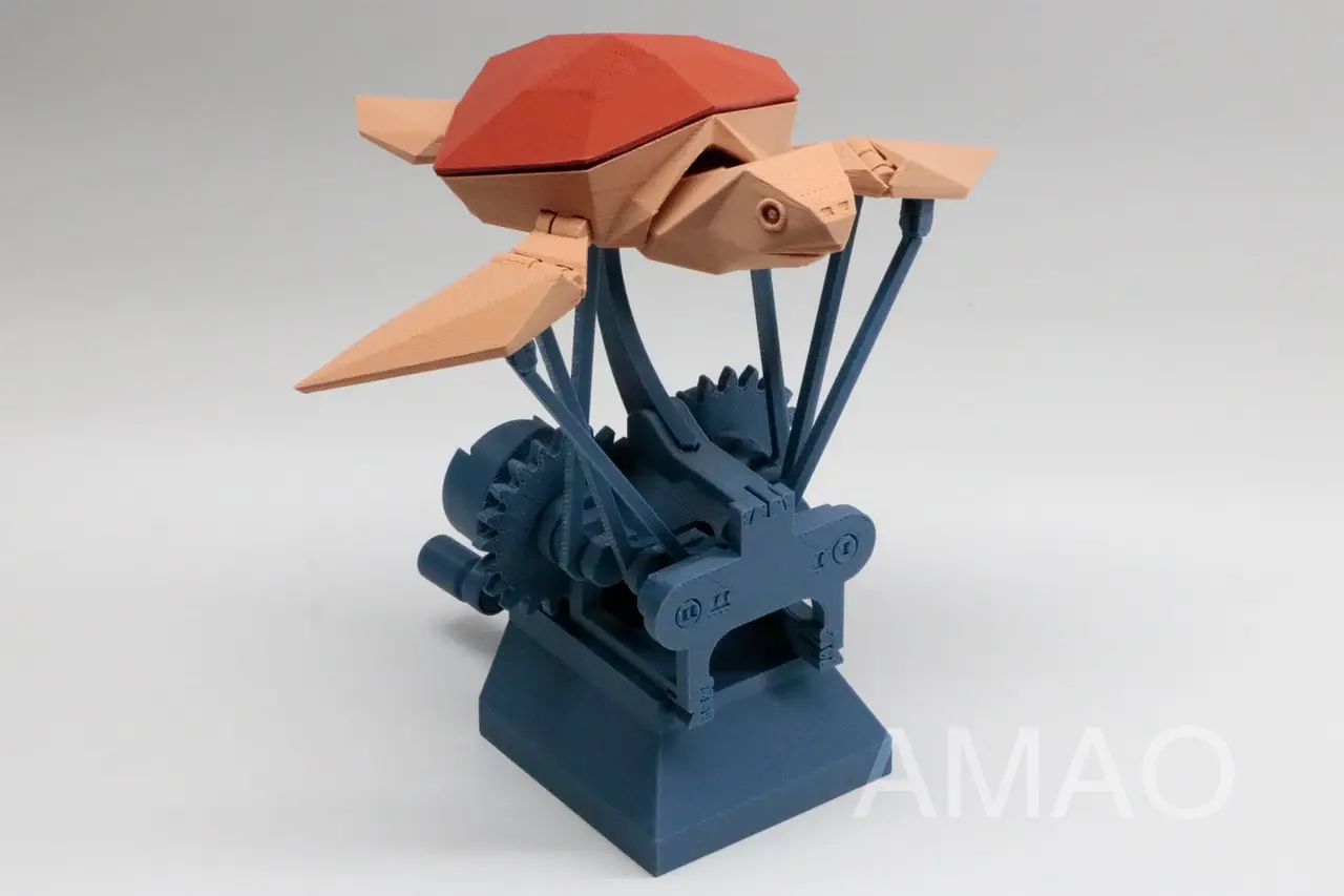 Flying Sea Turtle — modelo 3D