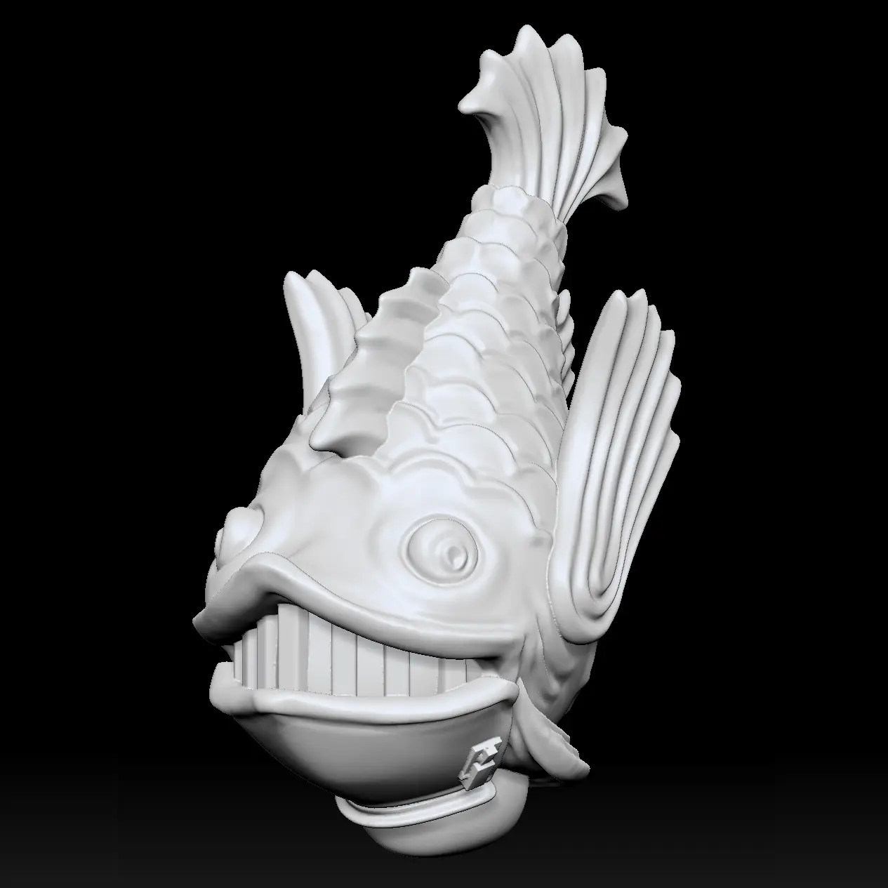 Legendary Visvechter Helm — modelo 3D