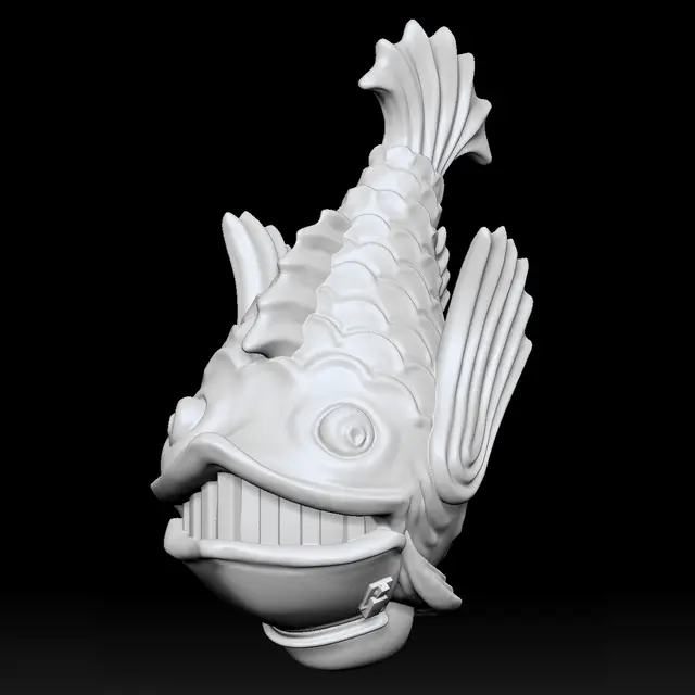 Legendary Visvechter Helm — modelo 3D