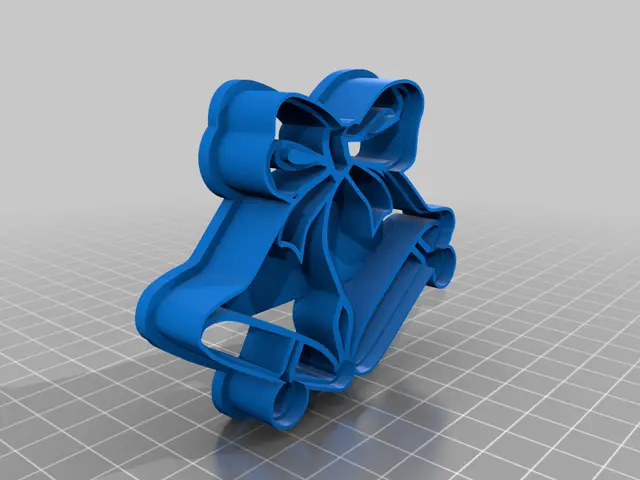 Christmas Bells Cookie Cutter — modelo 3D