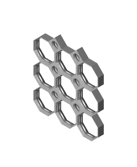 3x3 Multiboard Side Legacy Tile — modelo 3D