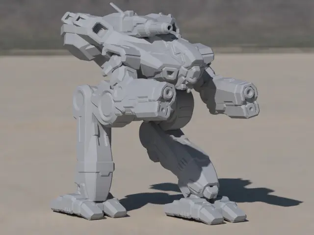 MAD-3R Marauder for Battletech — modelo 3D