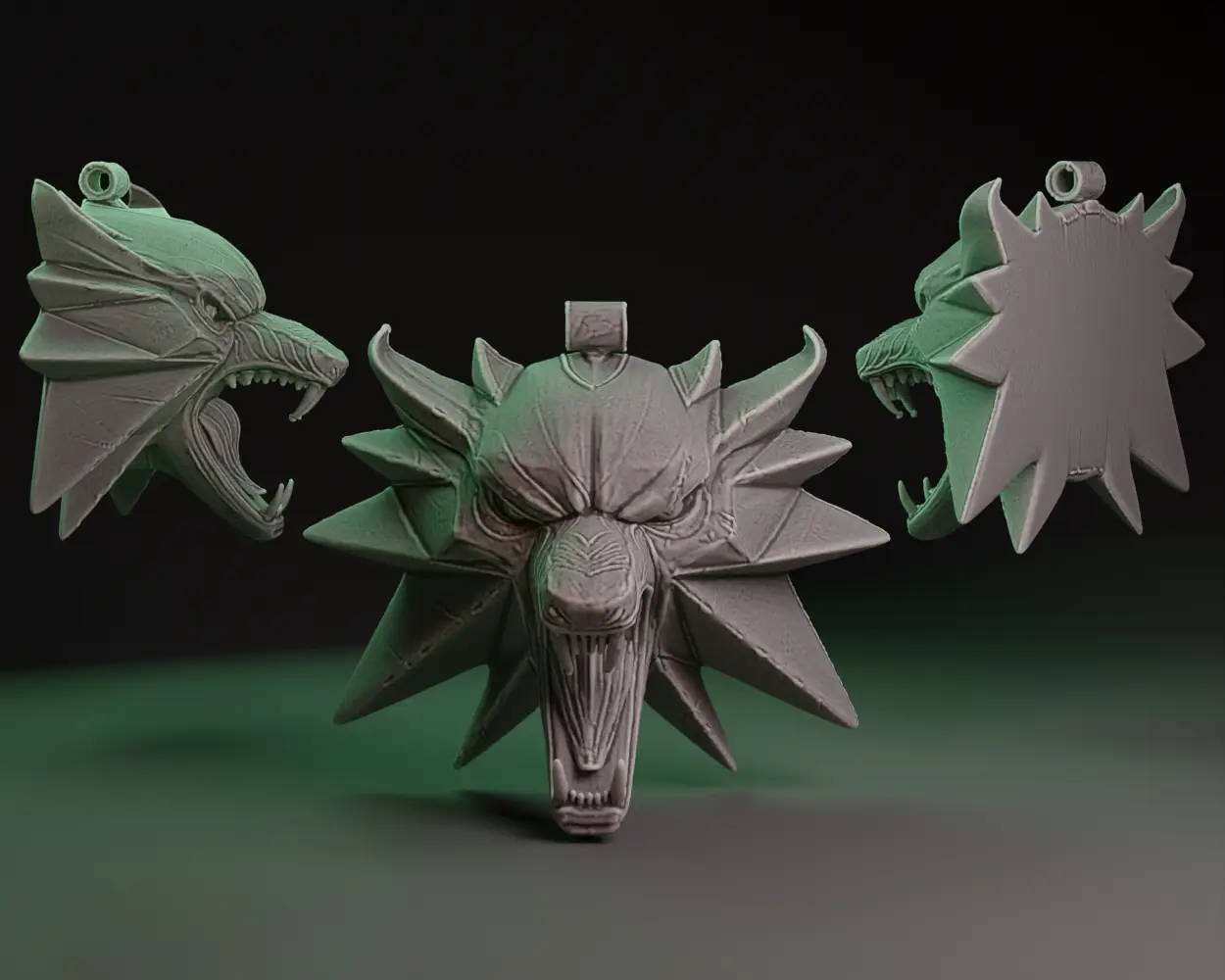 Witcher Medallion — modelo 3D
