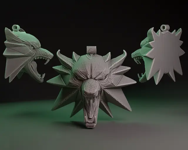 Witcher Medallion — modelo 3D