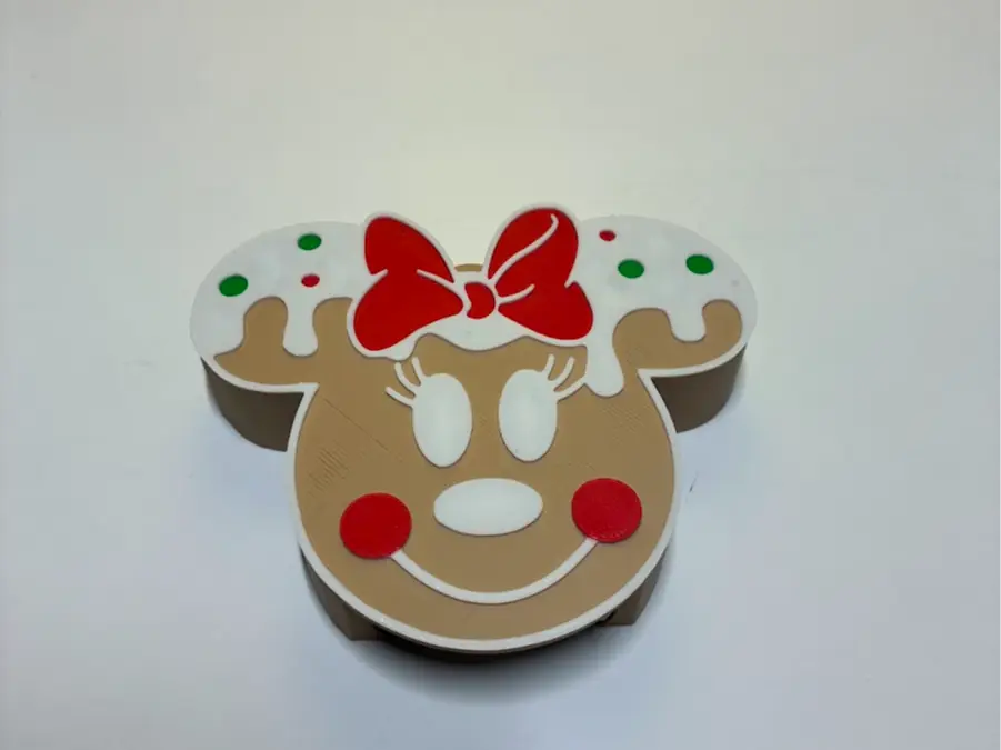 gingerbread Minnie pocketbac — modelo 3D