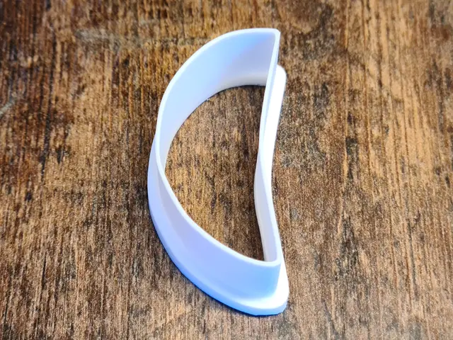 Christmas: moon cookie cutter — modelo 3D