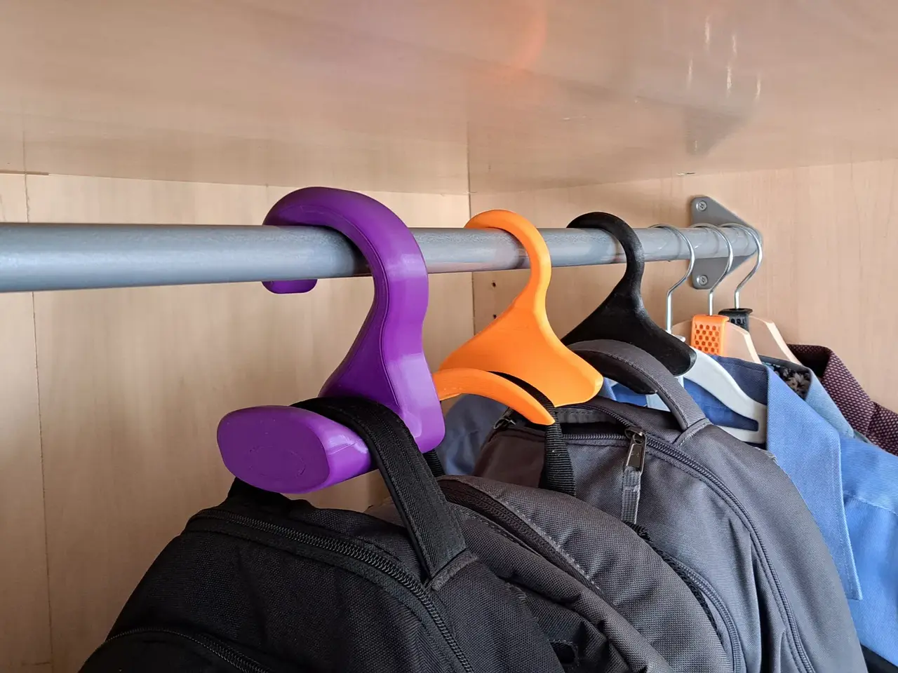 Bag Coat Hanger (Heavy Duty Version) — modelo 3D