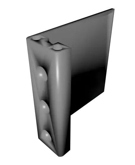 Battery insert adapter for WOLFANG GA420 — modelo 3D