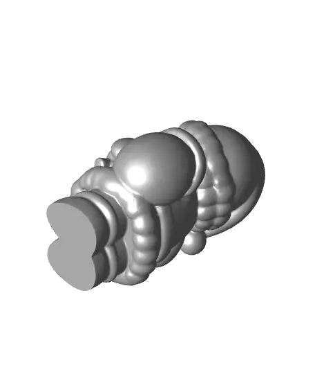 Santa Claus Christmas Ornament — modelo 3D