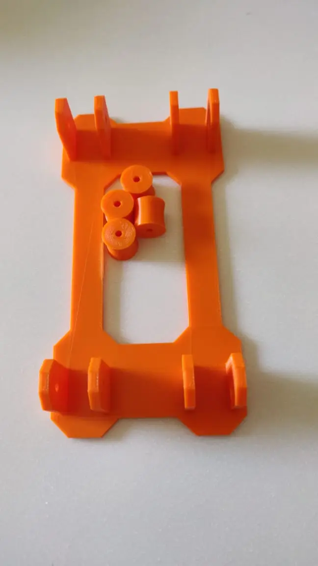 3D Printer Filament Spool Roller Without Bearing — modelo 3D