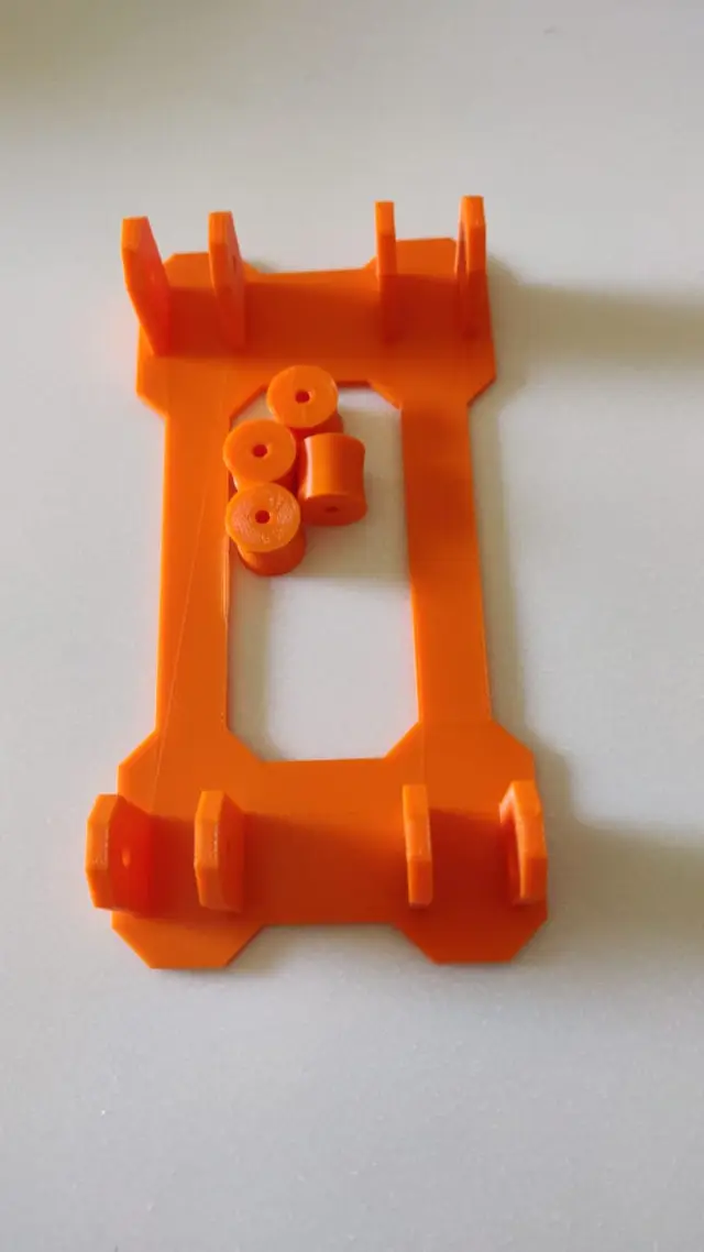 3D Printer Filament Spool Roller Without Bearing — modelo 3D