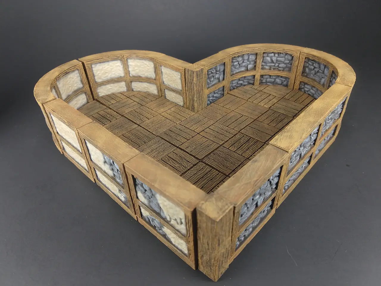 OpenForge Towne Separate Wall Curved — modelo 3D