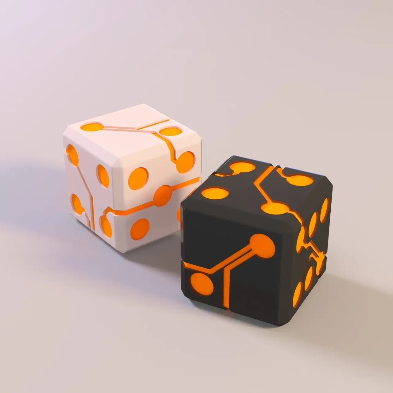 Dice — modelo 3D
