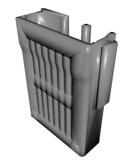 Boltless Raspberry Pi 3B+ case (3, 2 & B+ also fit) - More Cooling, Less Material Used, Printer Mounting Rail — modelo 3D