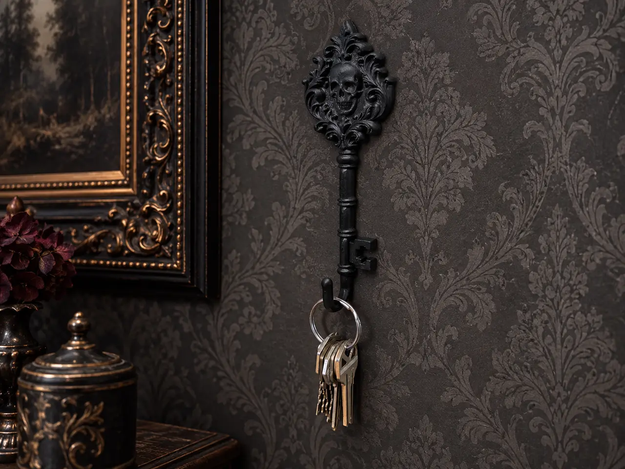 Skeleton Key Wall Hook — modelo 3D