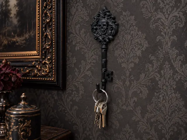 Skeleton Key Wall Hook — modelo 3D
