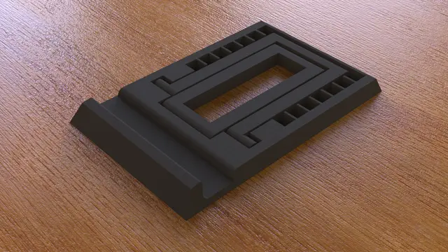 iPhone Stand Redesign for less material & less time — modelo 3D