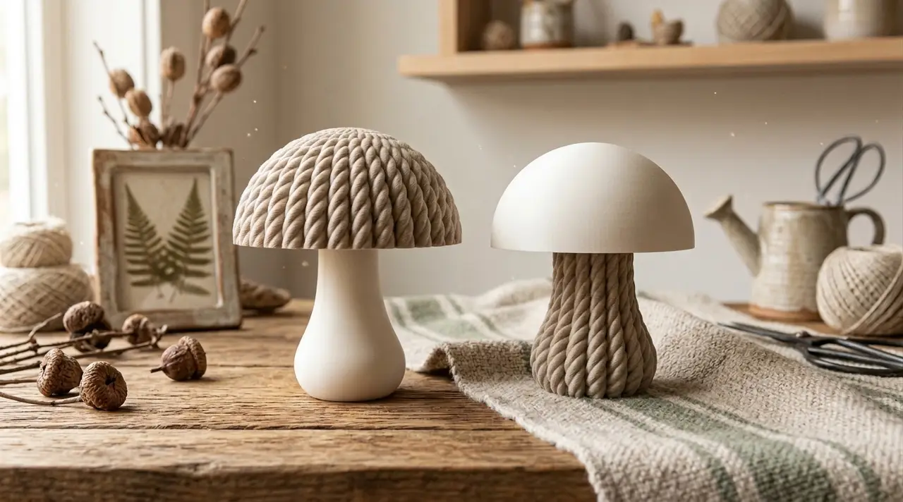 Knit & Knot Mushrooms — modelo 3D