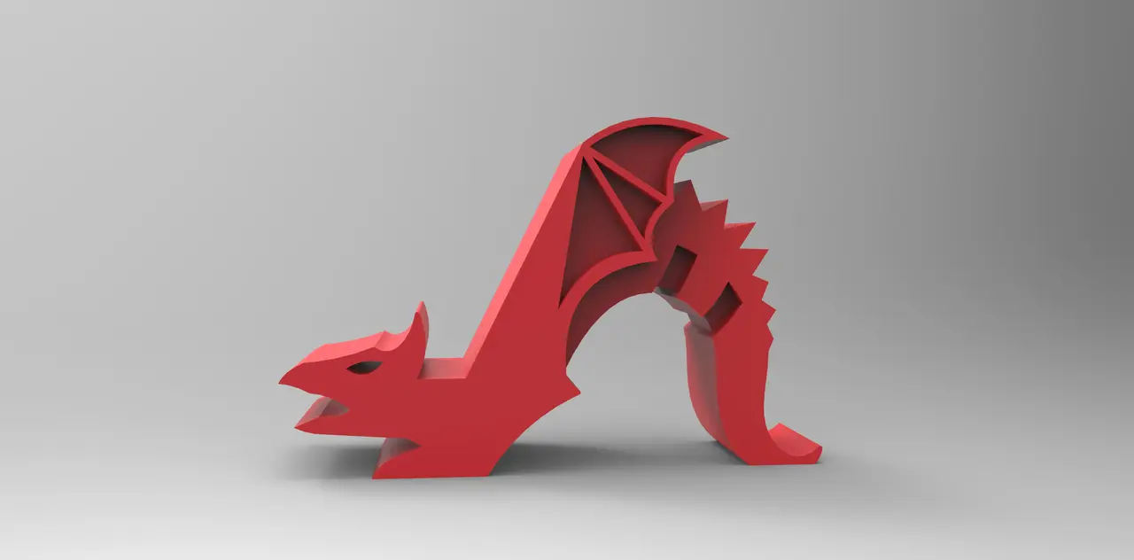 Dragon Phone Holder — modelo 3D