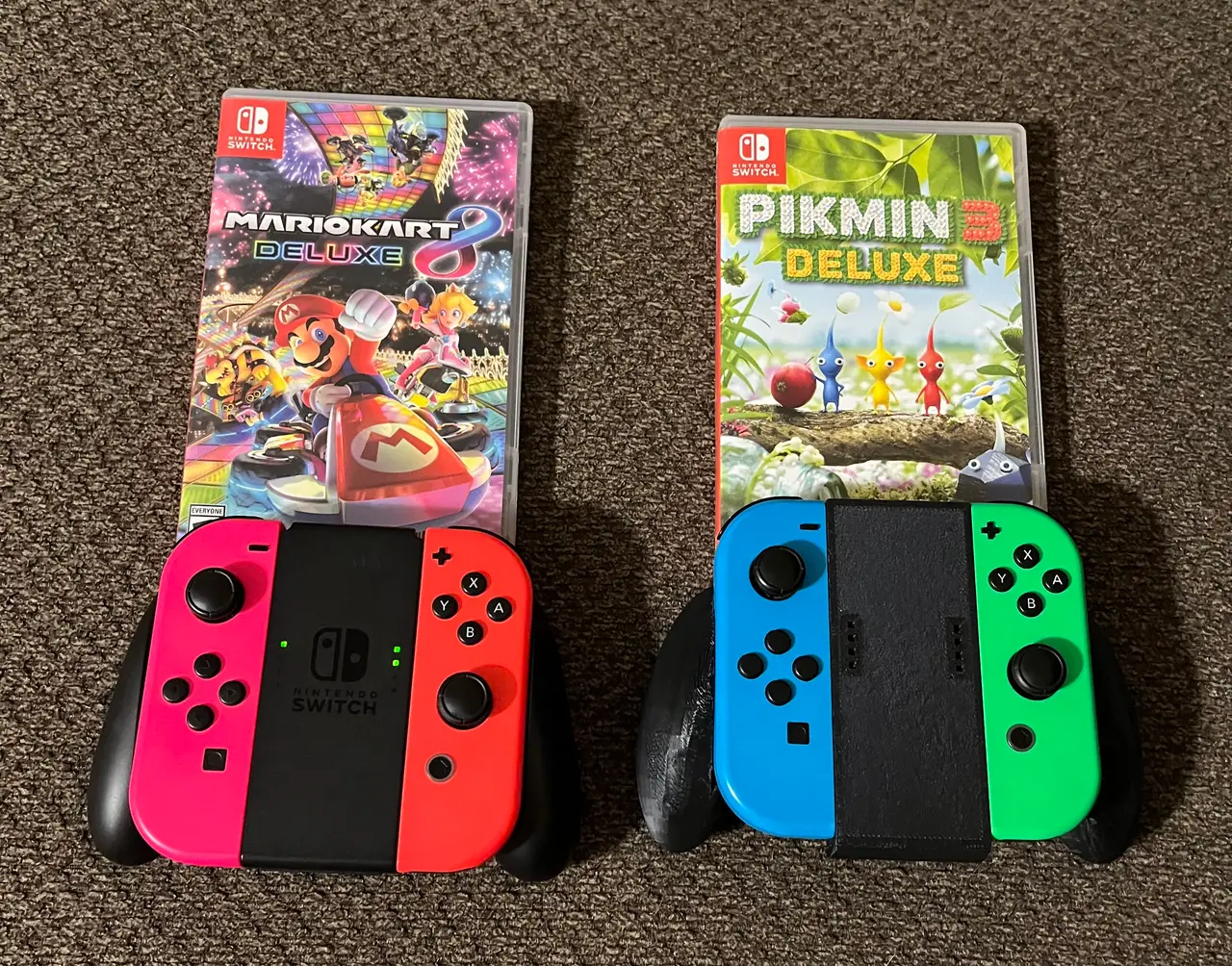 Replacement Nintendo switch grip — modelo 3D