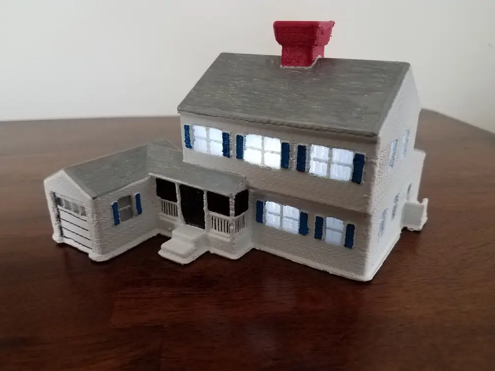 Glen Christmas Village House — modelo 3D