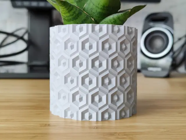 Shining Plant pot and Planter - Vase mode design — modelo 3D
