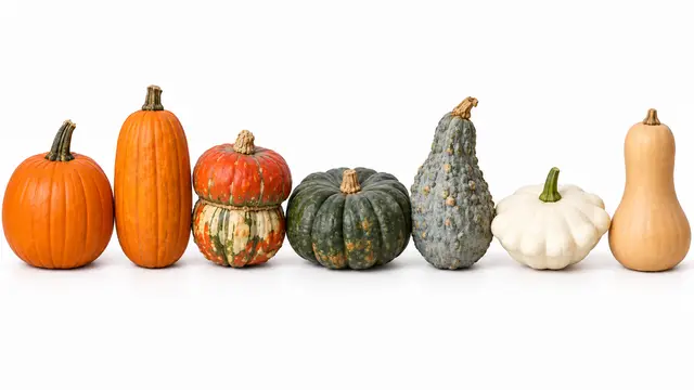 Some sorts of pumpkins — modelo 3D