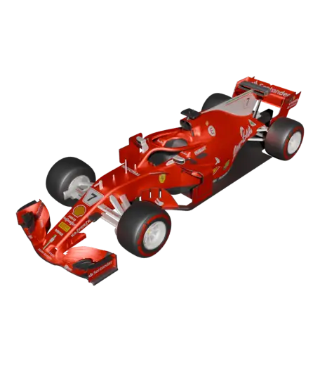 Ferrari F1 Racing Car — modelo 3D