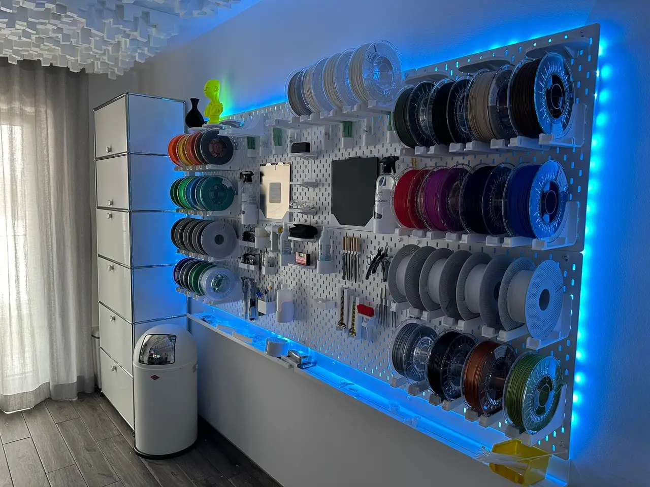 Skadis Filament Spool Holder — modelo 3D