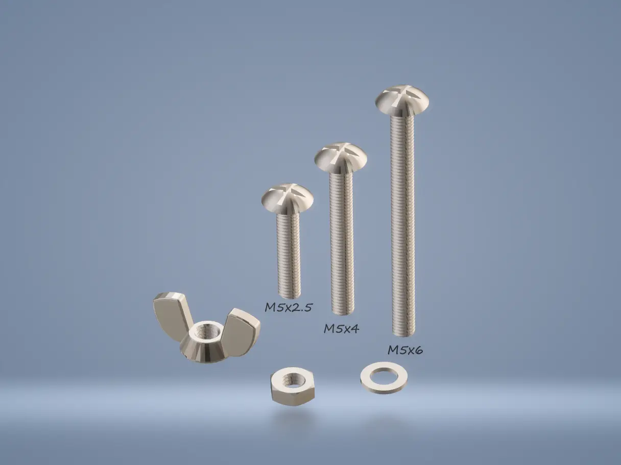 Screw M5 / Screw M5 — modelo 3D