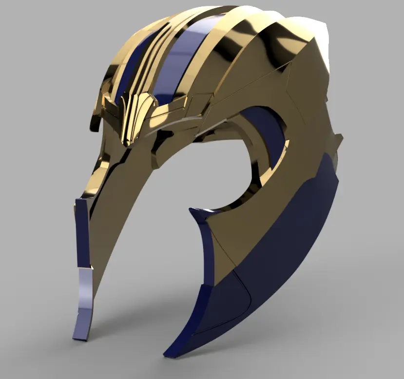 Thanos Helmet (Infinity War) — modelo 3D